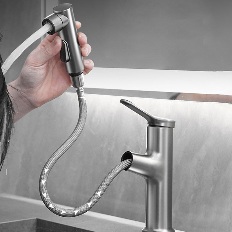 Avtoit | Contemporary Single Color Faucet Low Arc Centerset Sink Faucet for Bathroom