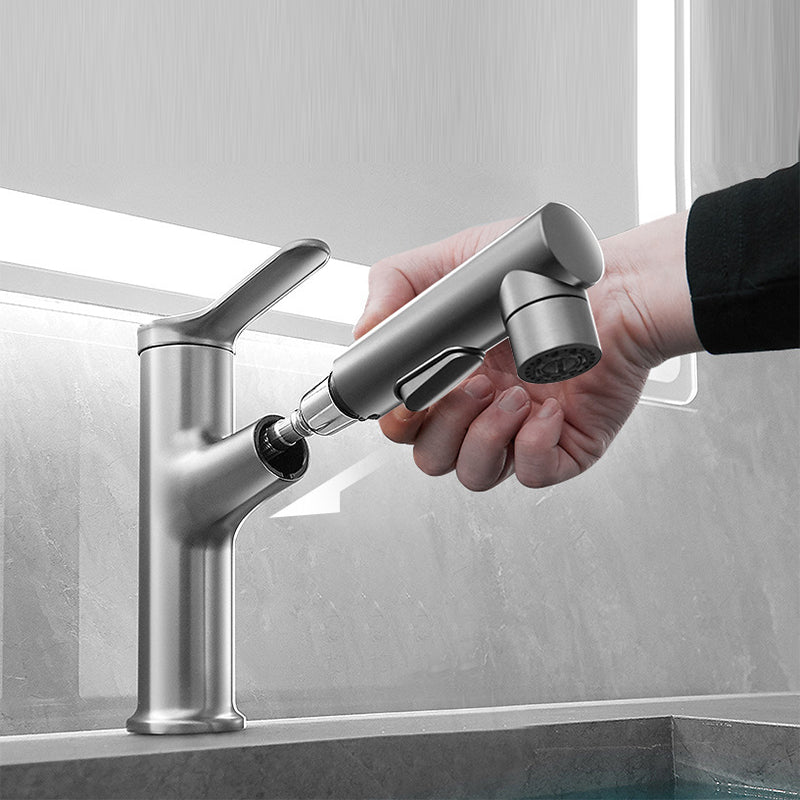 Avtoit | Contemporary Single Color Faucet Low Arc Centerset Sink Faucet for Bathroom