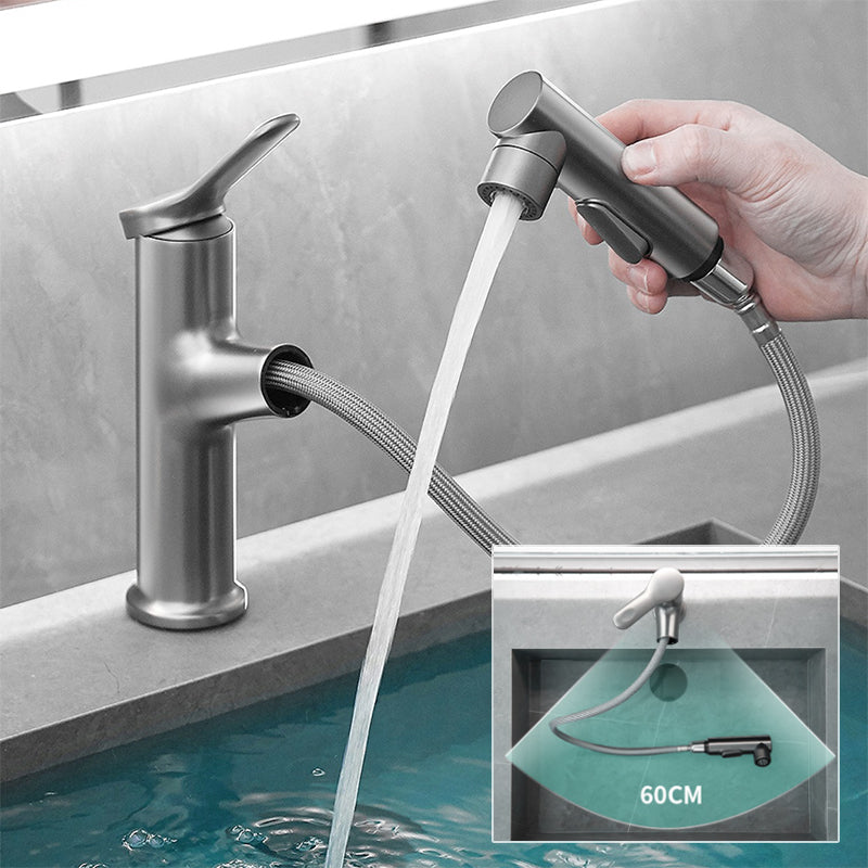 Avtoit | Contemporary Single Color Faucet Low Arc Centerset Sink Faucet for Bathroom