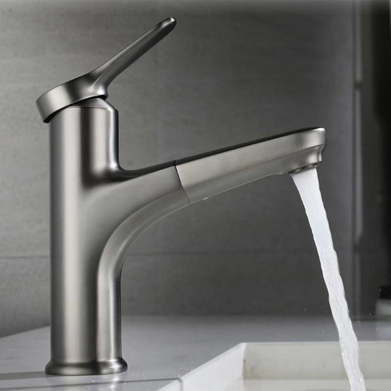 Avtoit | Modern Style Extendable Ship Faucet Copper Single Handle Sink Faucet for the Bathroom