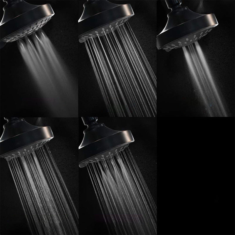Avtoit | Round metal shower head Traditional adjustable spray pattern shower head
