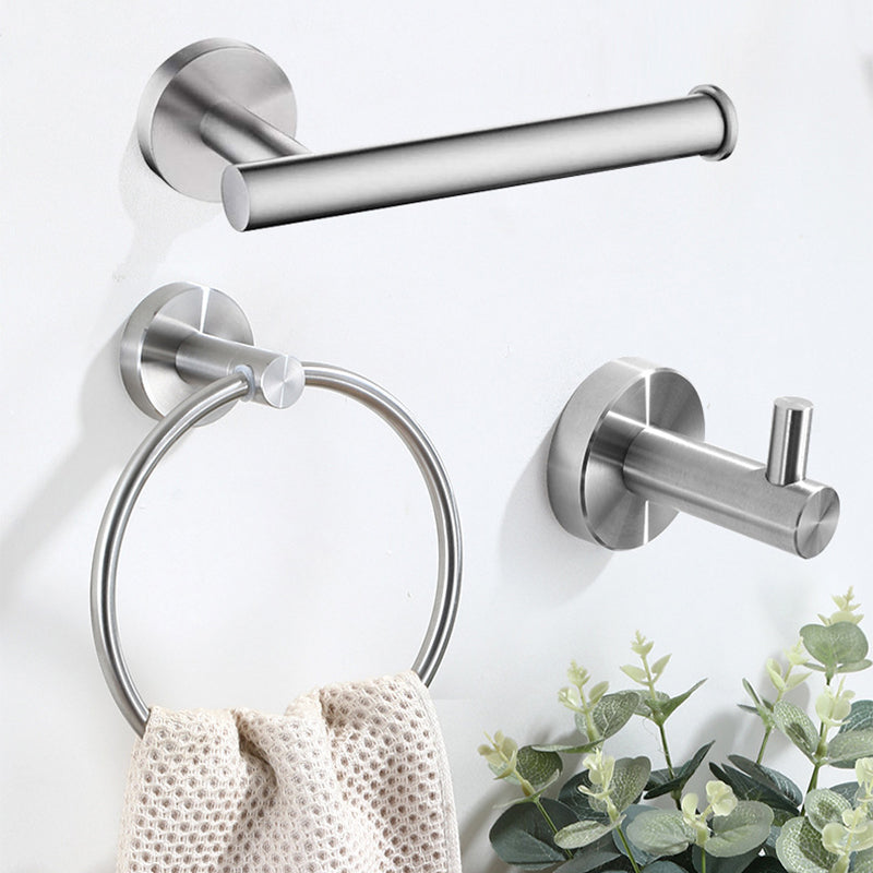 Avtoit | Stainless Steel Bathroom Set 3-piece Modern Style Simple Bathroom Accessories Set