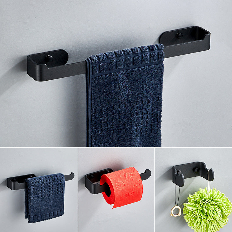 Avtoit | Aluminum Alloy Bathroom Set 4-Piece Modern Style Bathroom Hardware Set