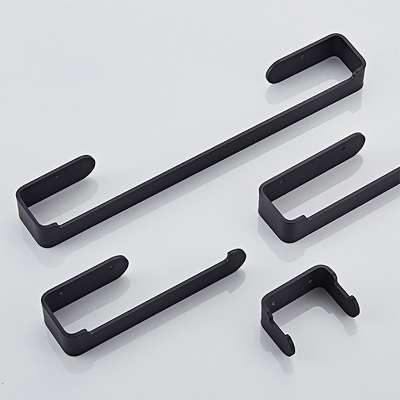 Avtoit | Aluminum Alloy Bathroom Set 4-Piece Modern Style Bathroom Hardware Set