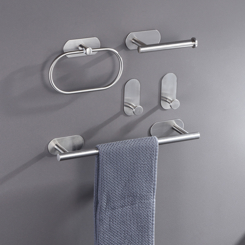 Avtoit | Metal Bathroom Set 4-piece Modern Style Bathroom Fixtures Set
