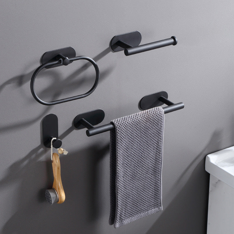 Avtoit | Metal Bathroom Set 4-piece Modern Style Bathroom Fixtures Set