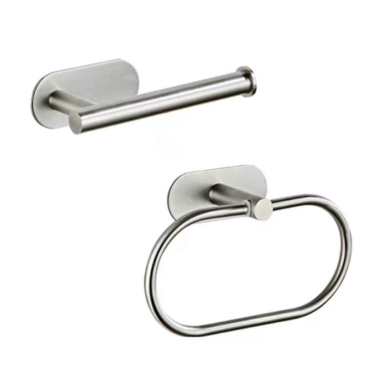 Avtoit | Metal Bathroom Set 4-piece Modern Style Bathroom Fixtures Set