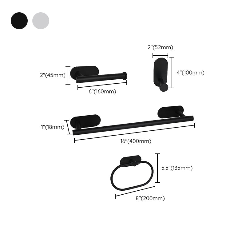 Avtoit | Stainless Steel Bathroom Hardware Set Modern Minimalist Bathroom Hardware Set