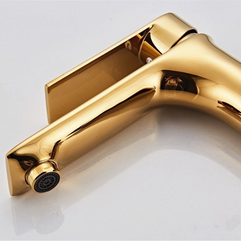 Avtoit | Glam Vessel Sink Faucet Brass Lever Handles with Water Hose Sink Fitting