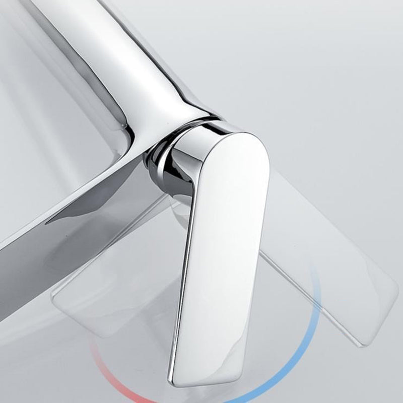 Avtoit | Glam Vessel Sink Faucet Brass Lever Handles with Water Hose Sink Fitting
