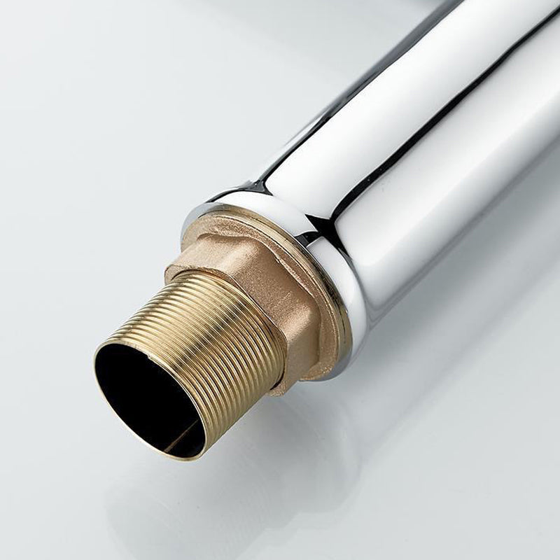 Avtoit | Glam Vessel Sink Faucet Brass Lever Handles with Water Hose Sink Fitting
