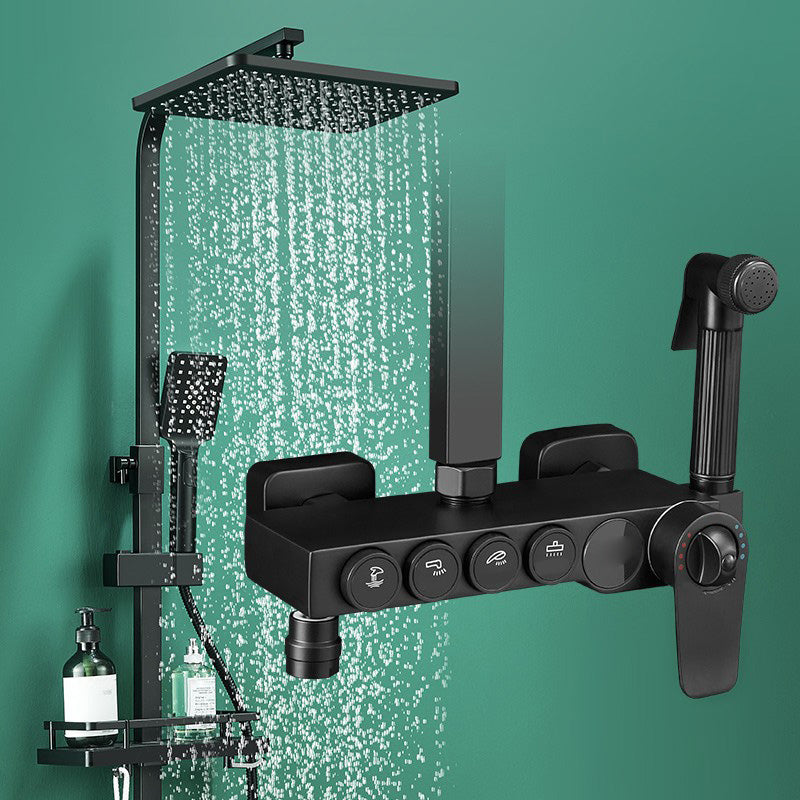 Avtoit | Modern adjustable water flow shower faucet shower hose shower system on the wall