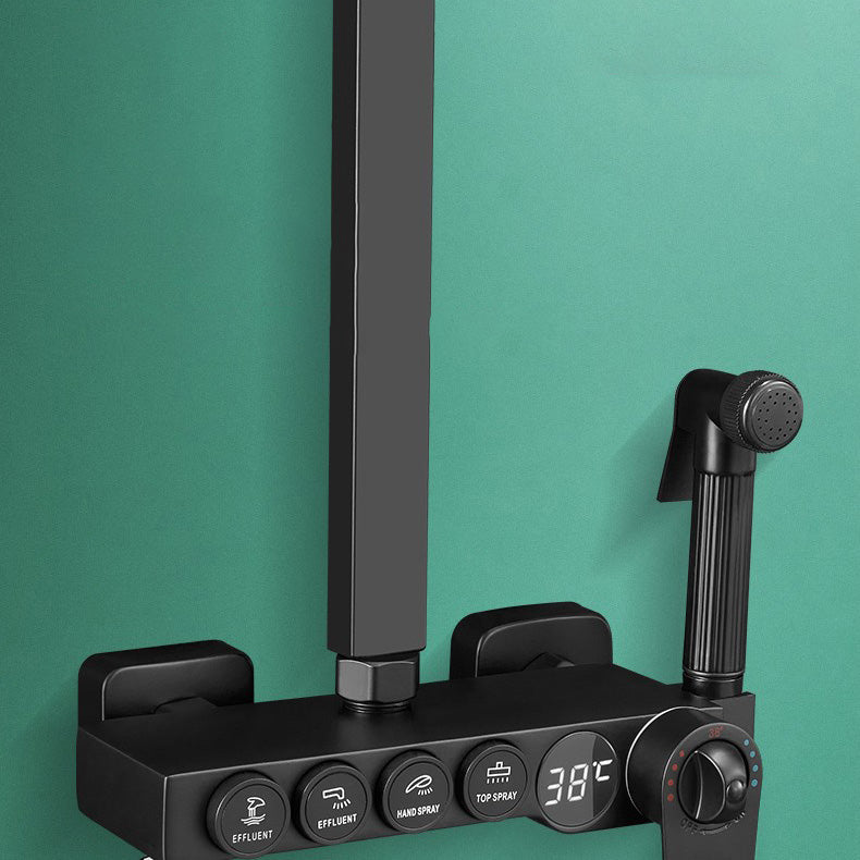 Avtoit | Modern adjustable water flow shower faucet shower hose shower system on the wall