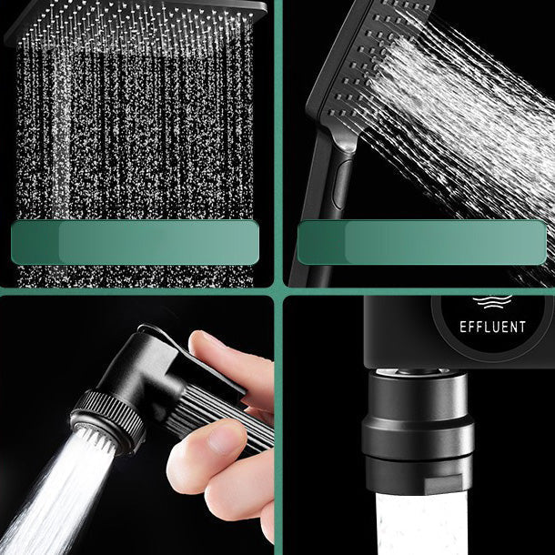 Avtoit | Modern adjustable water flow shower faucet shower hose shower system on the wall