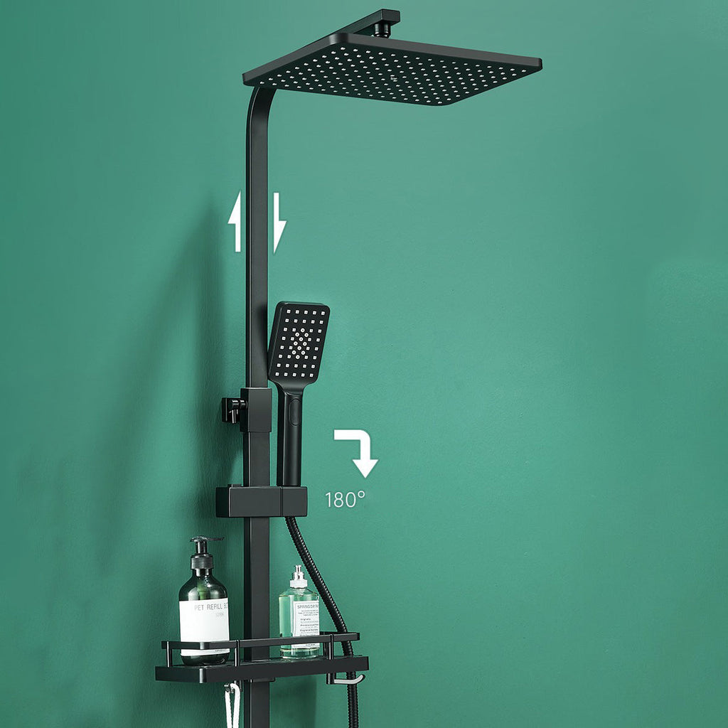 Avtoit | Modern adjustable water flow shower faucet shower hose shower system on the wall