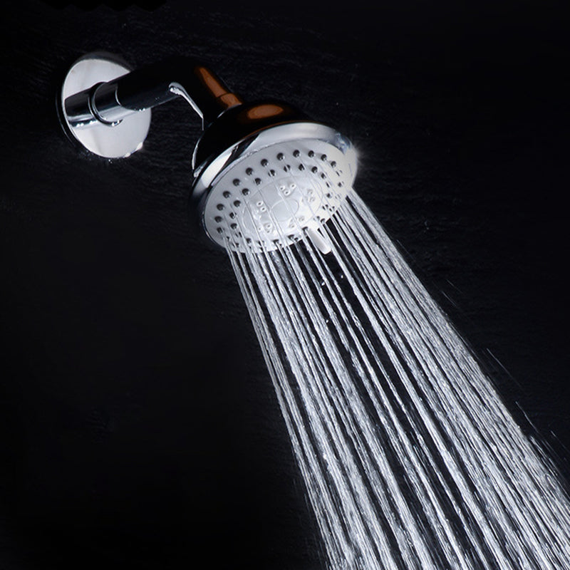 Avtoit | Round shower head made of stainless steel in silver wall-mounted shower head