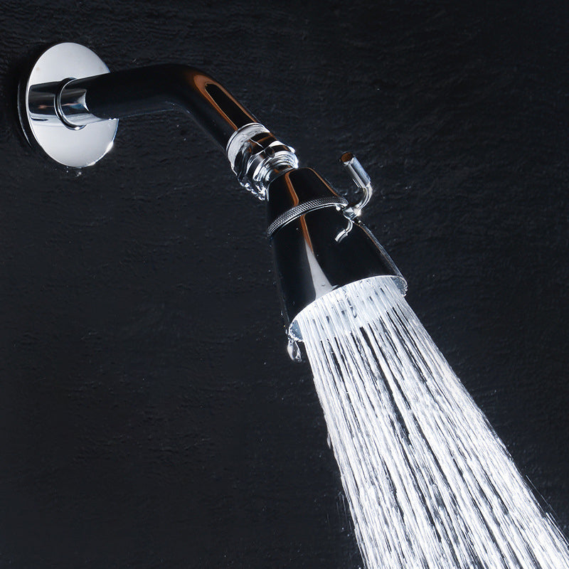 Avtoit | Round shower head made of stainless steel in silver wall-mounted shower head