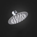 Avtoit | Round shower head made of stainless steel in silver wall-mounted shower head