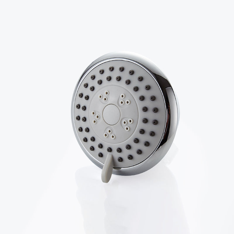 Avtoit | Round shower head made of stainless steel in silver wall-mounted shower head