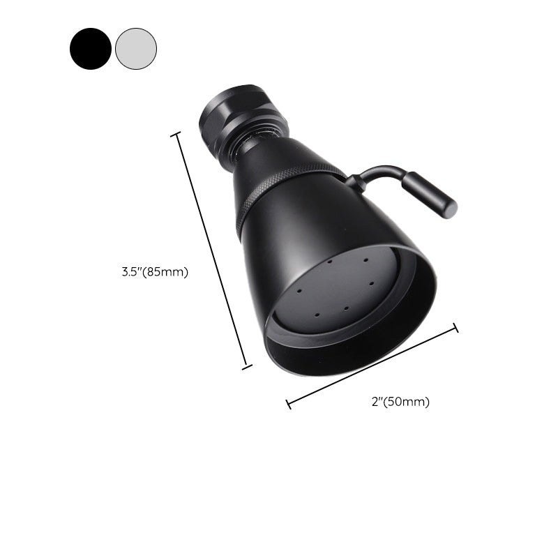 Avtoit | Round shower head made of stainless steel in silver wall-mounted shower head
