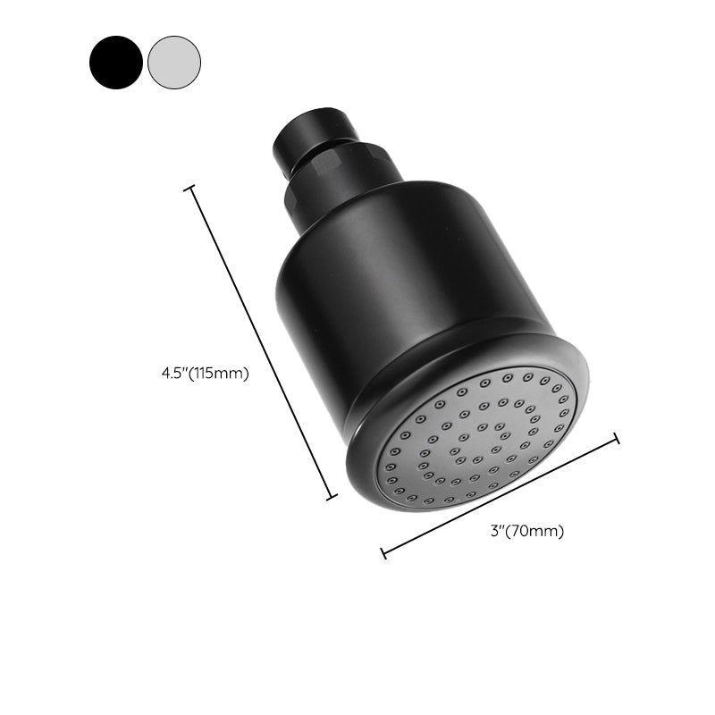 Avtoit | Round shower head made of stainless steel in silver wall-mounted shower head