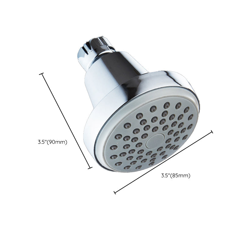 Avtoit | Round shower head made of stainless steel in silver wall-mounted shower head