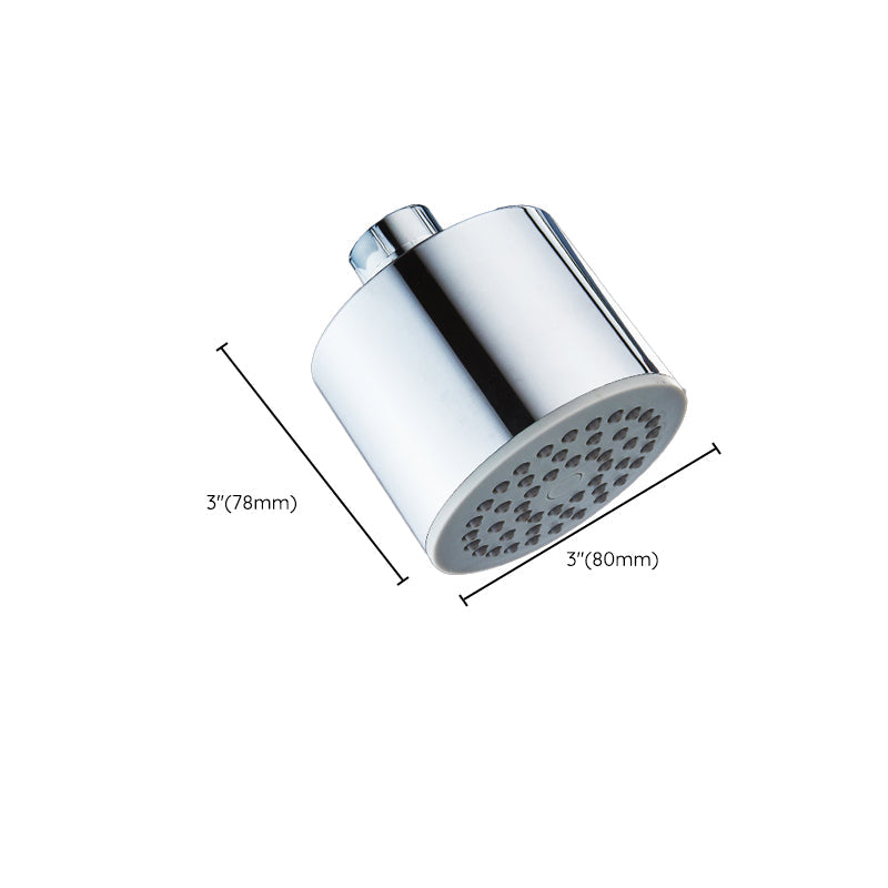 Avtoit | Round shower head made of stainless steel in silver wall-mounted shower head