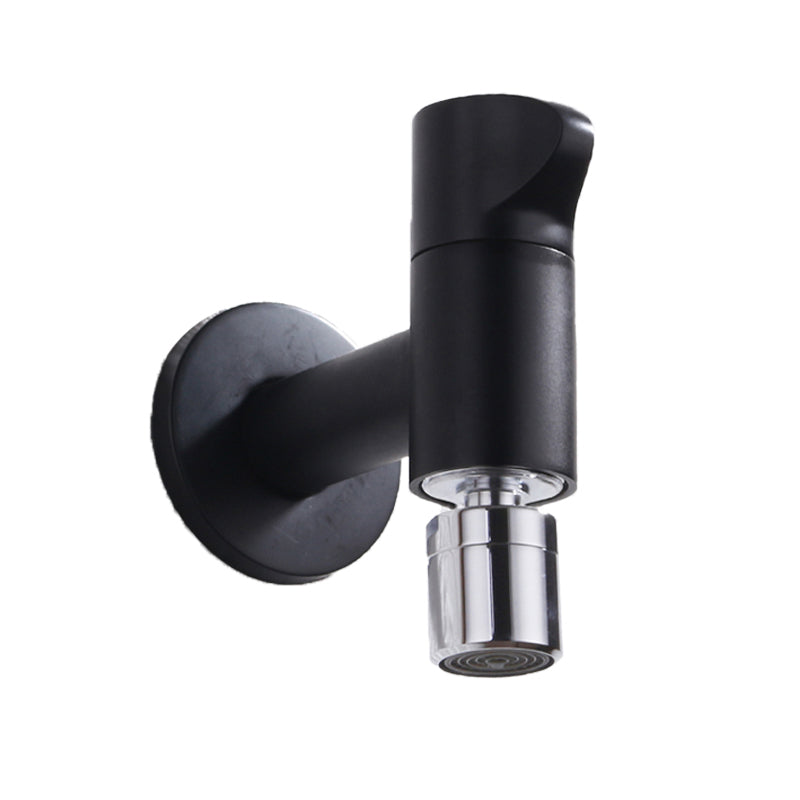 Avtoit | Contemporary Wall Mounted Bathroom Faucet Knob Handle Solid Brass Round Faucet