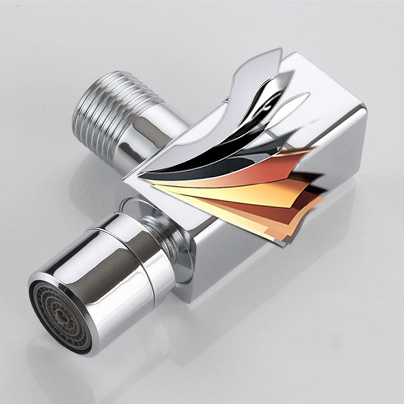 Avtoit | Contemporary Wall Mounted Bathroom Faucet Knob Handle Solid Brass Round Faucet
