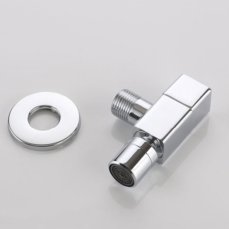 Avtoit | Contemporary Wall Mounted Bathroom Faucet Knob Handle Solid Brass Round Faucet