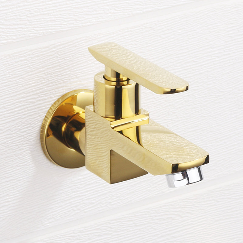 Avtoit | Contemporary Wall-Mounted Bathroom Faucet Lever Handles Solid Brass Faucet