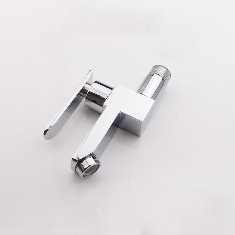 Avtoit | Contemporary Wall-Mounted Bathroom Faucet Lever Handles Solid Brass Faucet