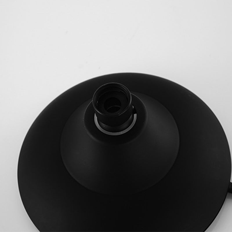 Avtoit | Round Fixed Shower Head Matte Black 5 Spray Patterns Wall Mounted Shower Head