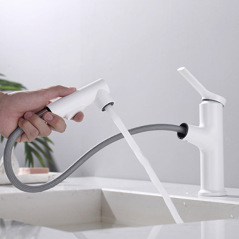 Avtoit | Modern Basin Faucet Copper Single Handle Low Arc Basin Faucet for Bathroom