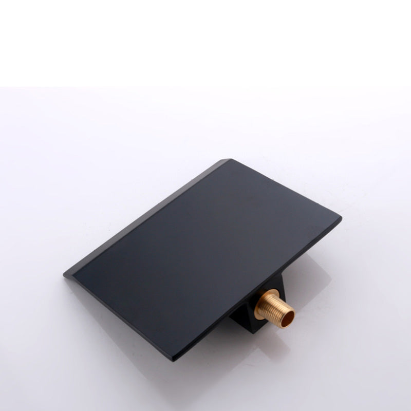 Avtoit | Modern Wall-Mounted Bathroom Faucet Low Arc Solid Brass Faucet