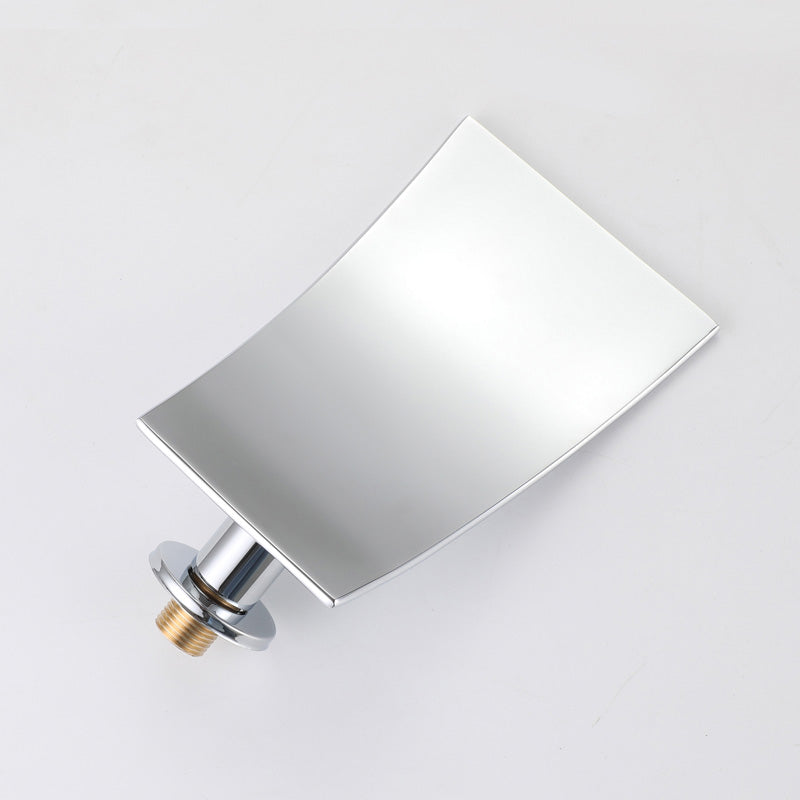 Avtoit | Modern Wall-Mounted Bathroom Faucet Low Arc Solid Brass Faucet