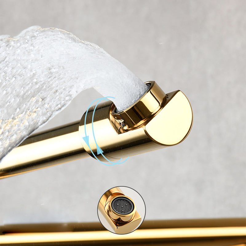 Avtoit | Modern Pull-down Faucet Single Handle Wall Mounted Pot Filler Low Profile 1-Hole Filler