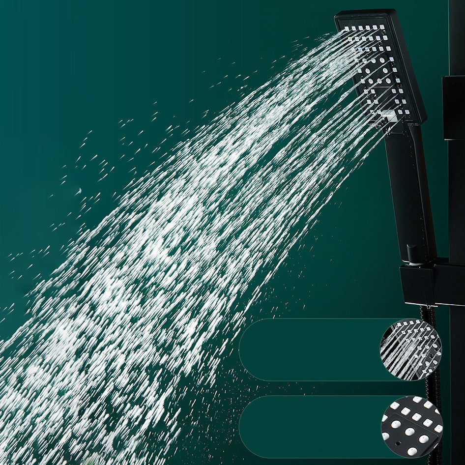Avtoit | Adjustable Spray Sample Shower Combination Metal Shower Fitting Arm Shower Head with Slip Bar