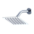 Avtoit | Square Stainless Steel Showerhead in Silver 6-Inch Fixed Showerhead