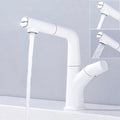 Avtoit | Modern Vessel Sink Faucet Brass Lever Handles Swivel Spout Sink Faucet