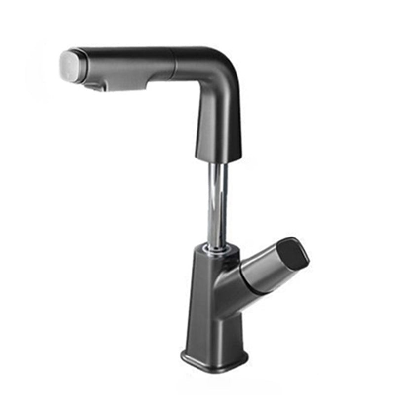Avtoit | Modern Vessel Sink Faucet Brass Lever Handles Swivel Spout Sink Faucet