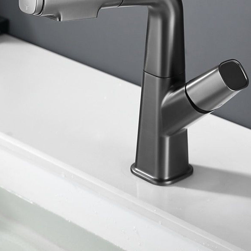 Avtoit | Modern Vessel Sink Faucet Brass Lever Handles Swivel Spout Sink Faucet