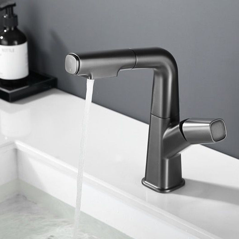 Avtoit | Modern Vessel Sink Faucet Brass Lever Handles Swivel Spout Sink Faucet