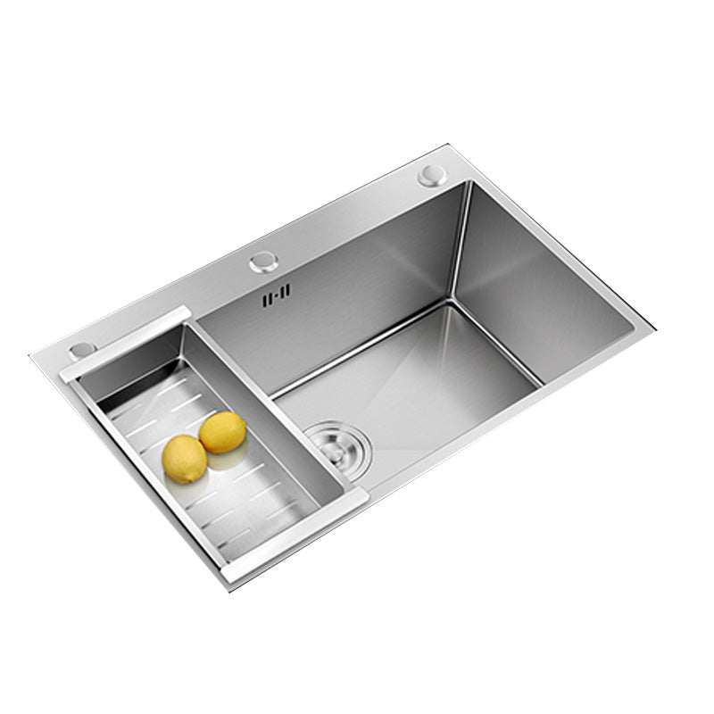 Avtoit | Contemporary Style Kitchen Sink Stainless Steel Color Fast Built-In Sink