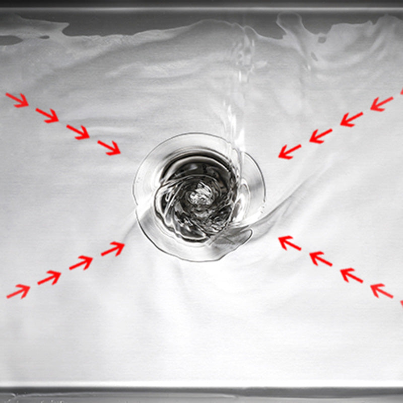 Avtoit | Contemporary Style Kitchen Sink Stainless Steel Color Fast Built-In Sink
