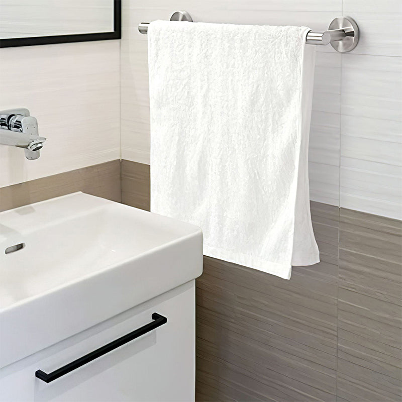 Avtoit | Metal Simple Bathroom Accessories as a Single Piece or in a Set in Silver