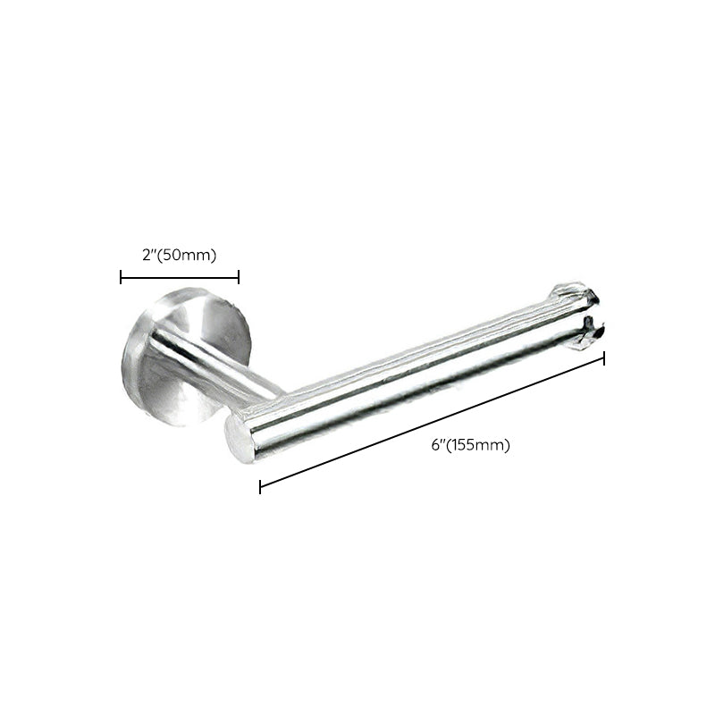 Avtoit | Metal Simple Bathroom Accessories as a Single Piece or in a Set in Silver