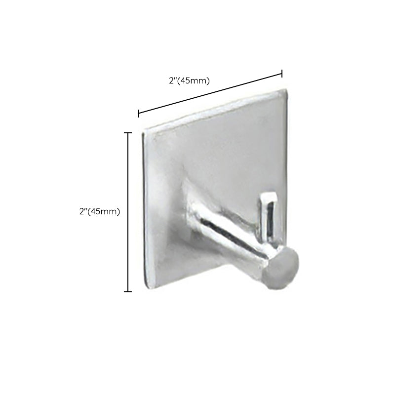 Avtoit | Metal Simple Bathroom Accessories as a Single Piece or in a Set in Silver