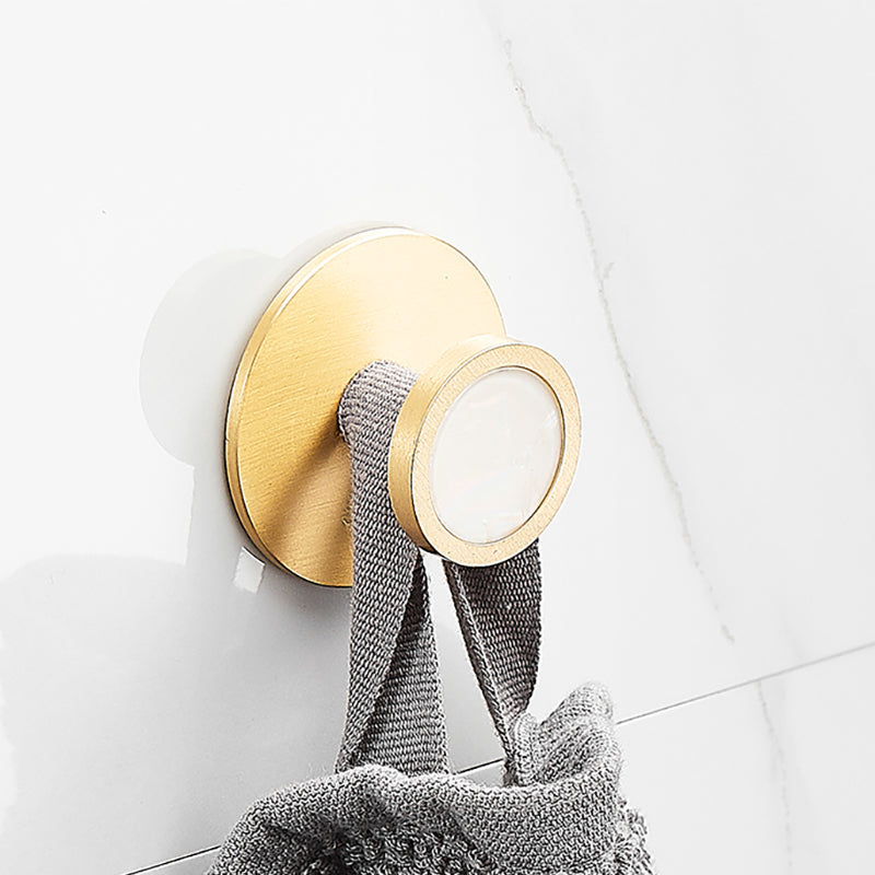 Avtoit | Metal and Marble Bathroom Accessory Single or in Set in Gold