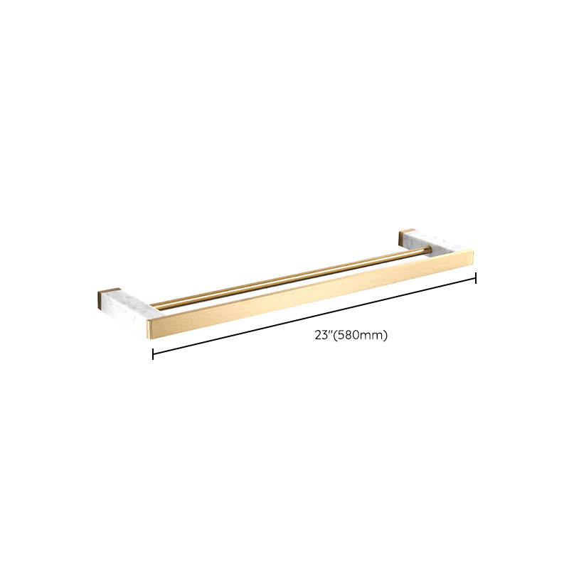 Avtoit | Metal and Marble Bathroom Accessory Single or in Set in Gold